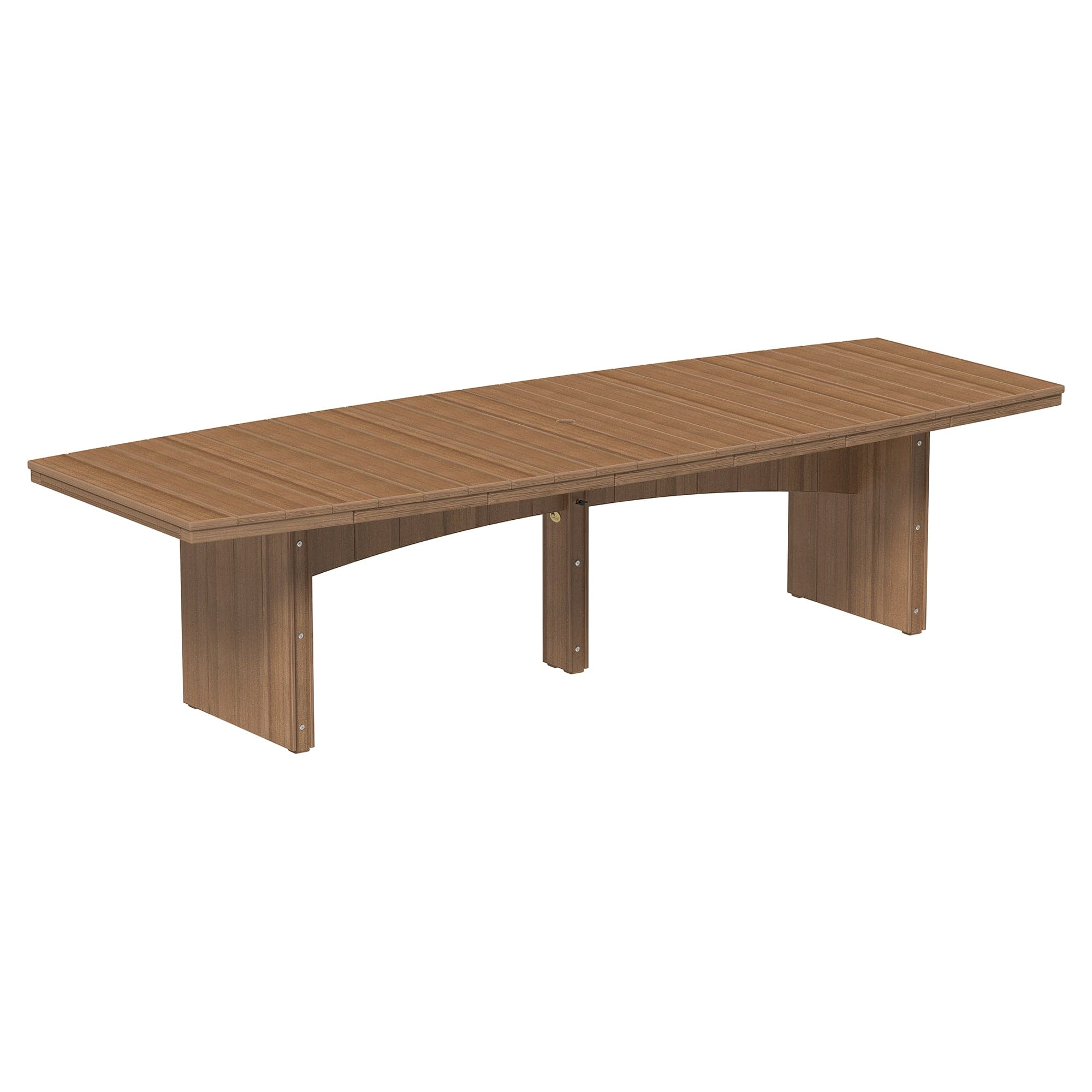Luxcraft Urban 10-Person Oval Poly Dining Table & Chair Set
