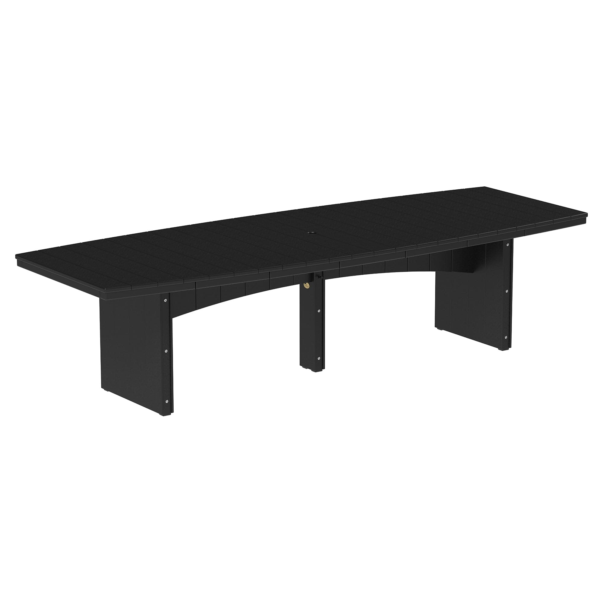 Luxcraft Urban 10-Person Oval Poly Dining Table & Chair Set