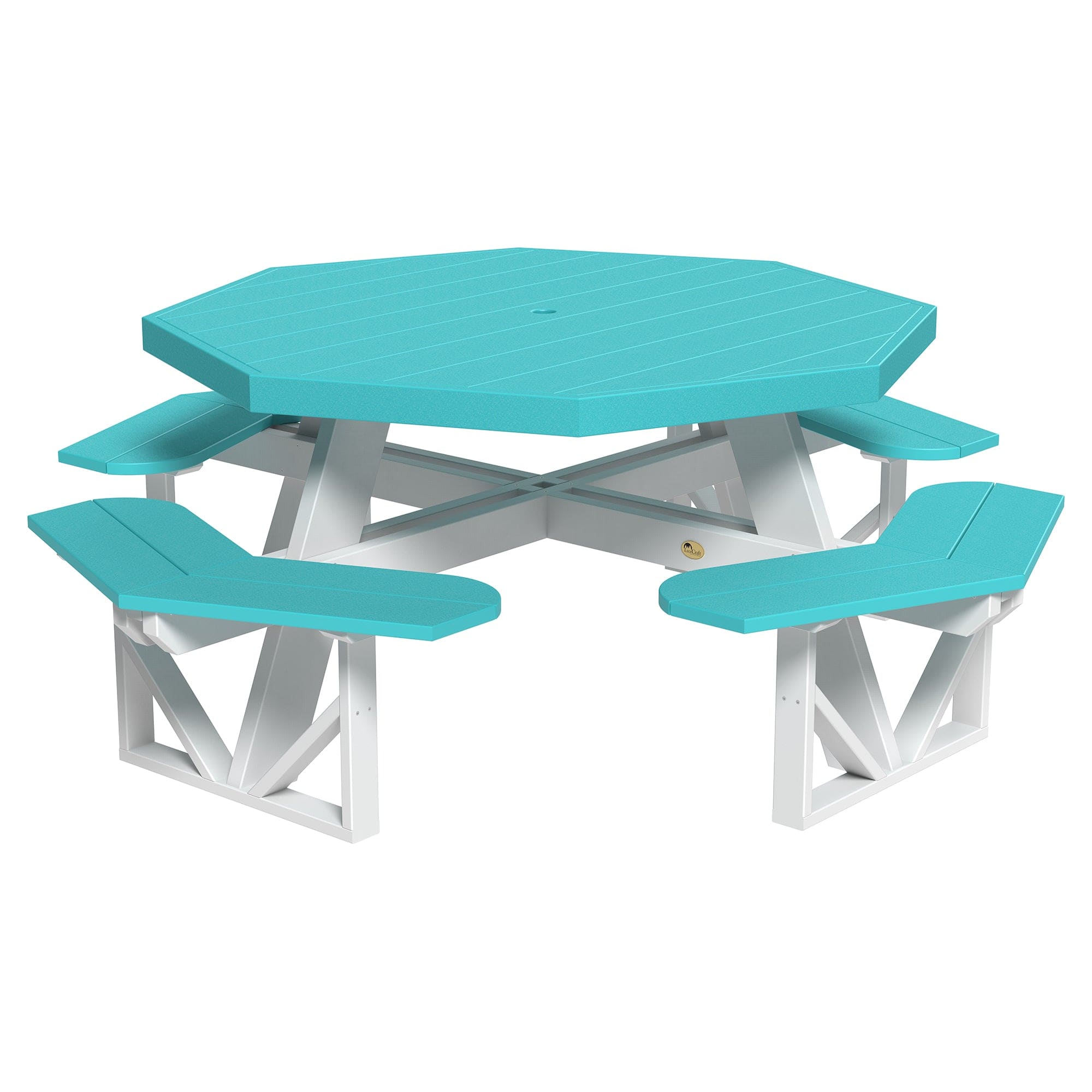 Luxcraft Poly Composite Octagon Picnic Table