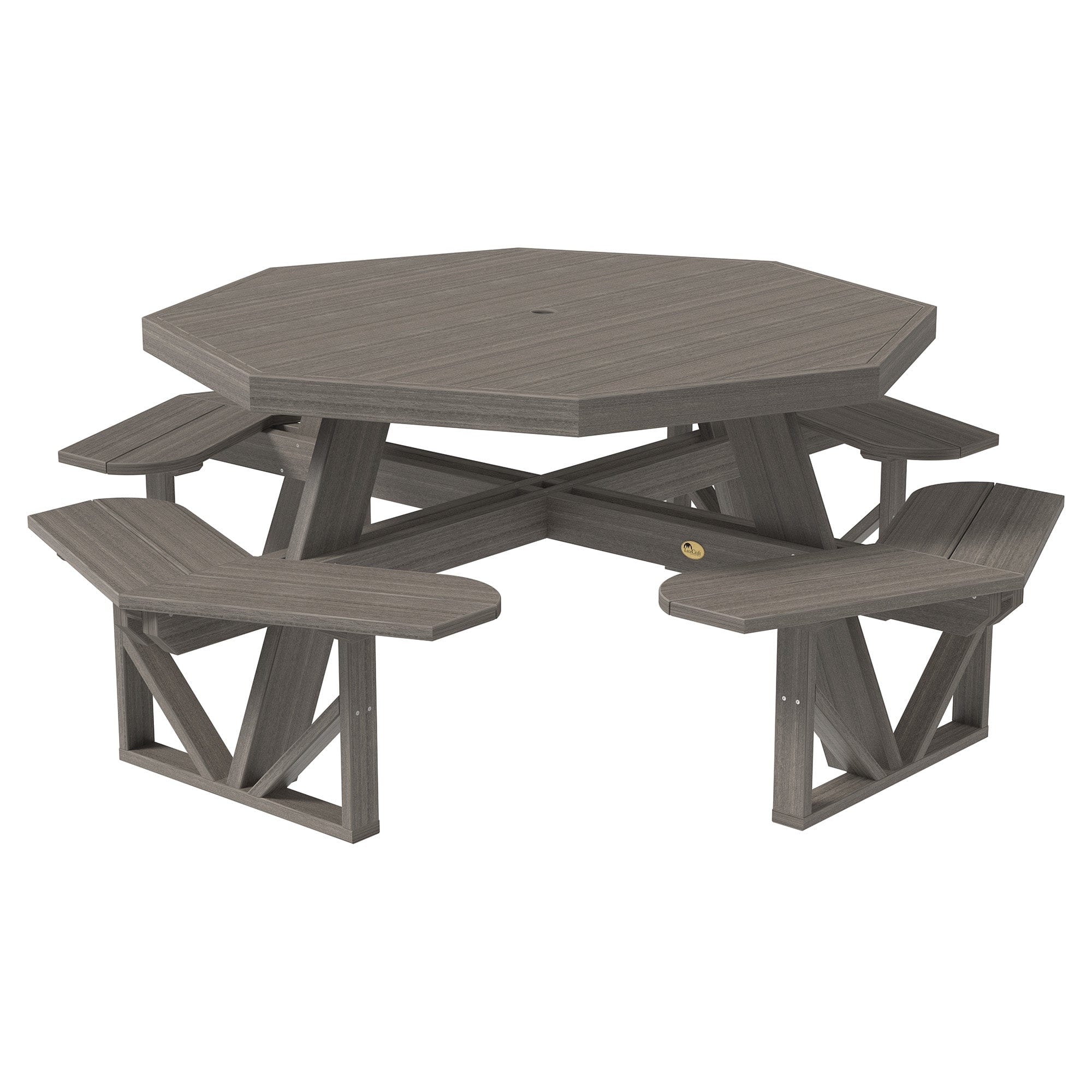 Luxcraft Poly Composite Octagon Picnic Table