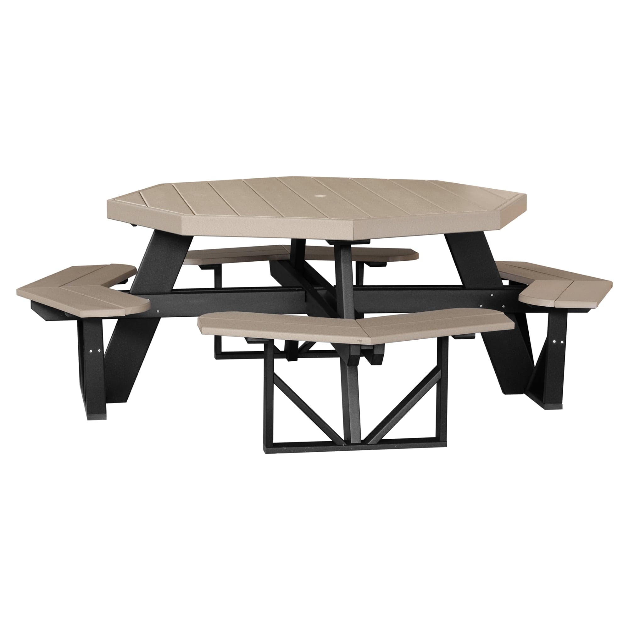 Luxcraft Poly Composite Octagon Picnic Table