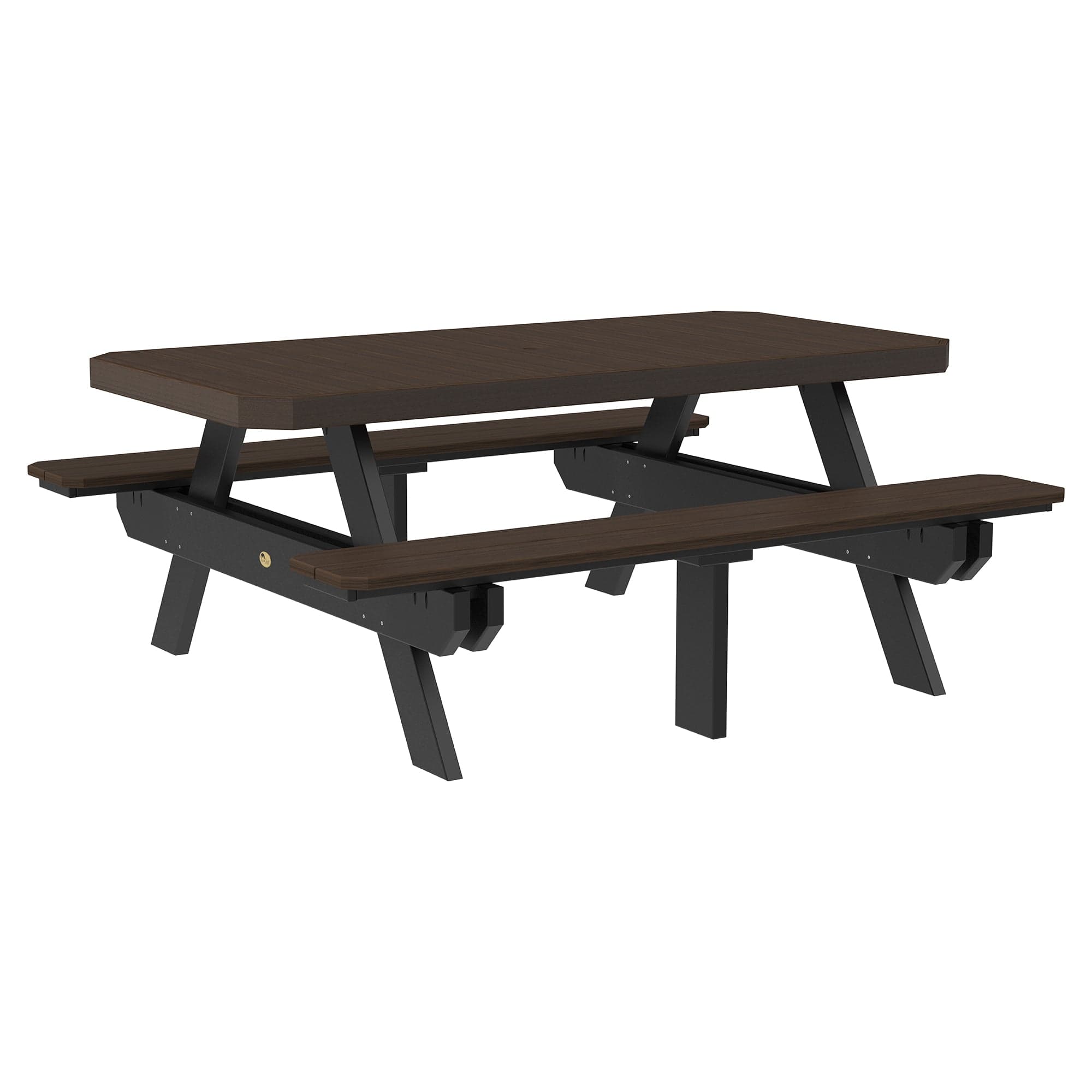 Luxcraft Poly Lumber Rectangular Picnic Table