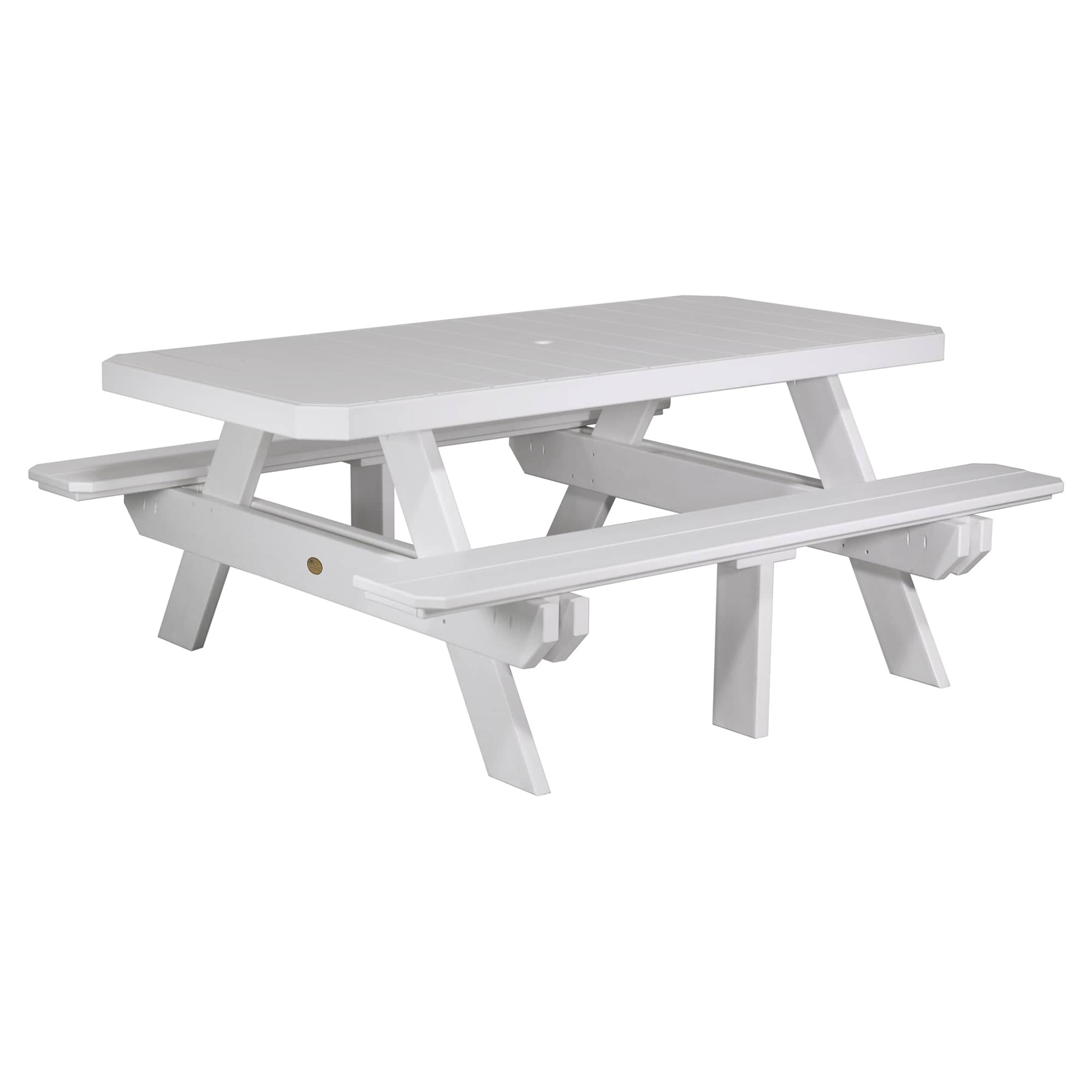 Luxcraft Poly Lumber Rectangular Picnic Table