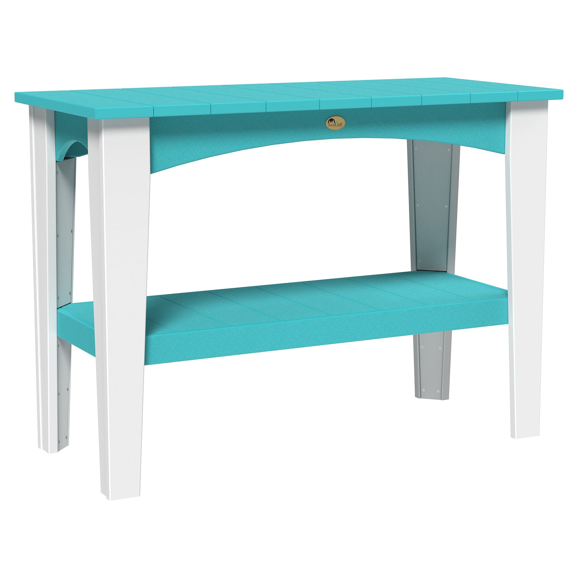 Luxcraft Poly Lumber Island Buffet Table