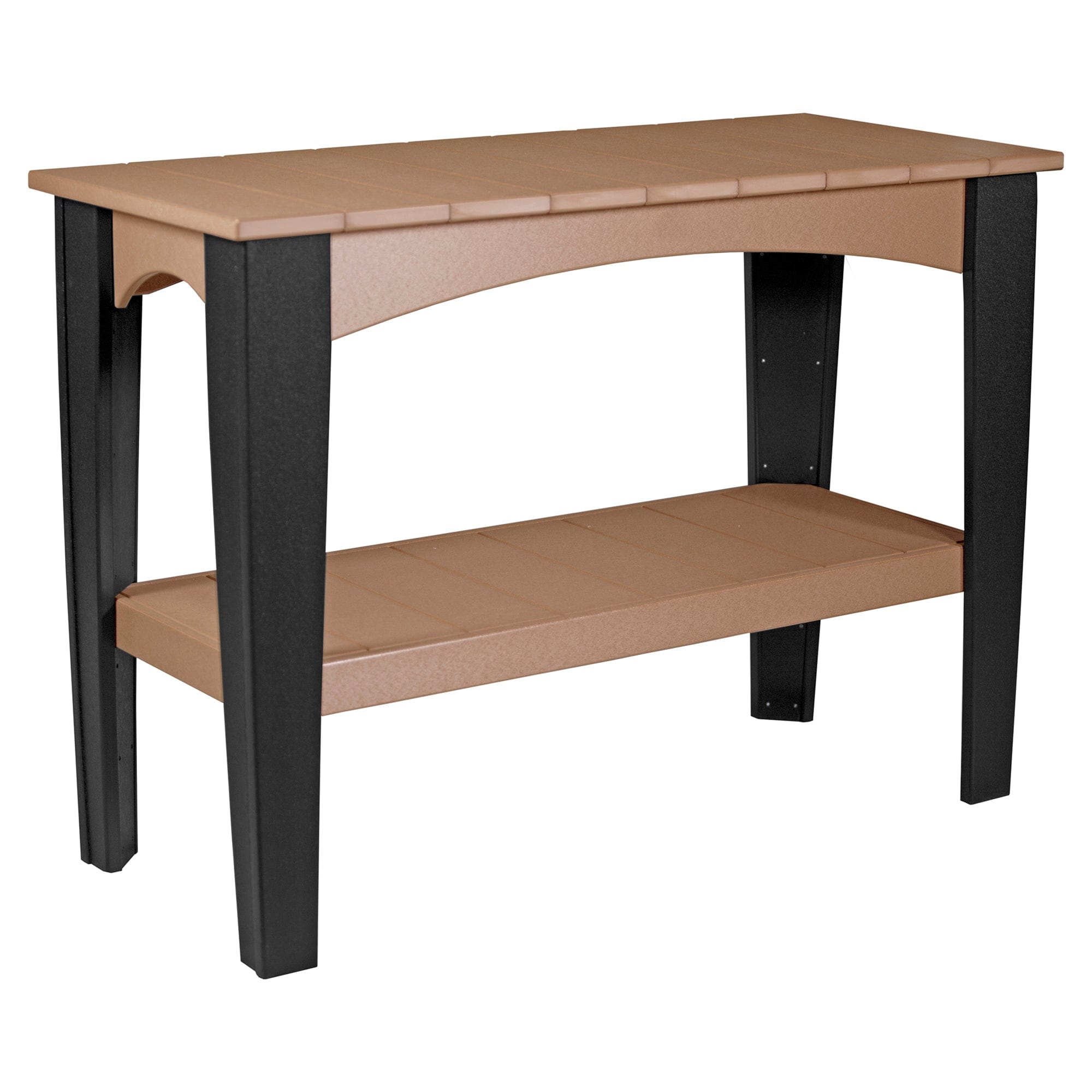 Luxcraft Poly Lumber Island Buffet Table