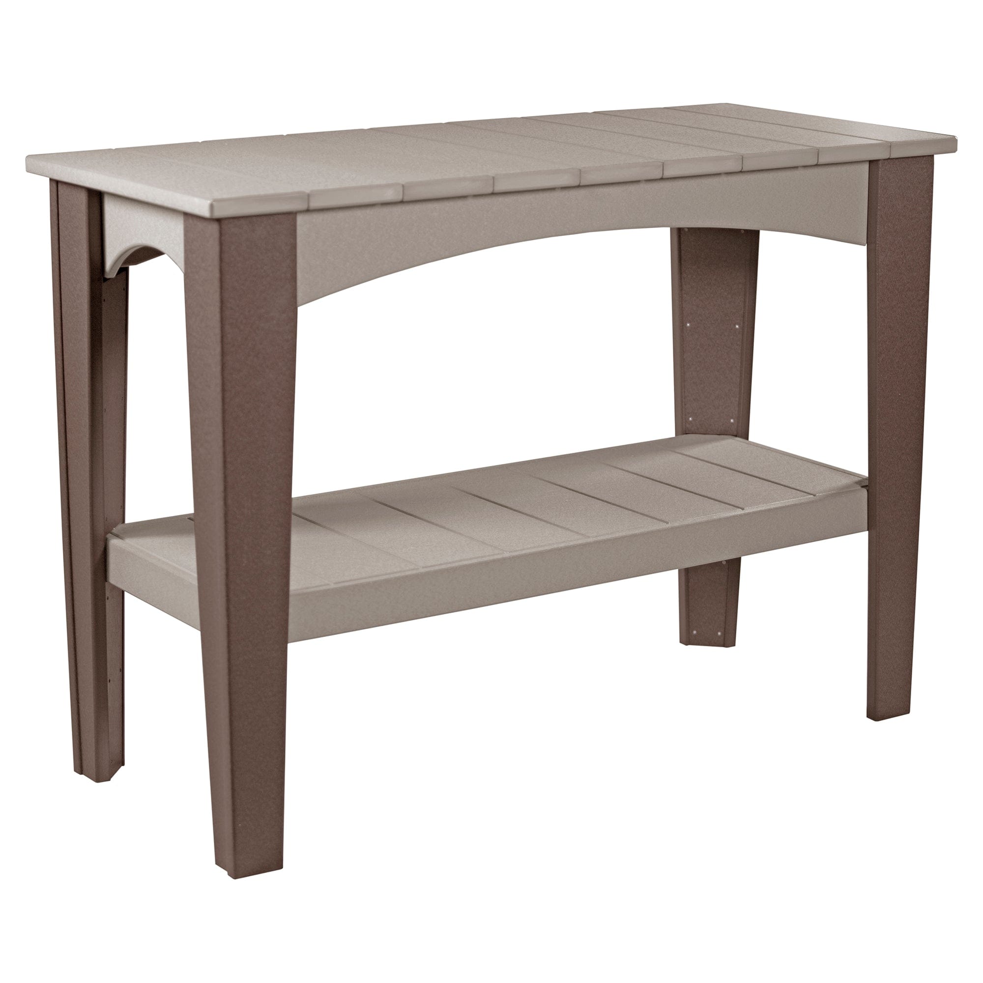 Luxcraft Poly Lumber Island Buffet Table