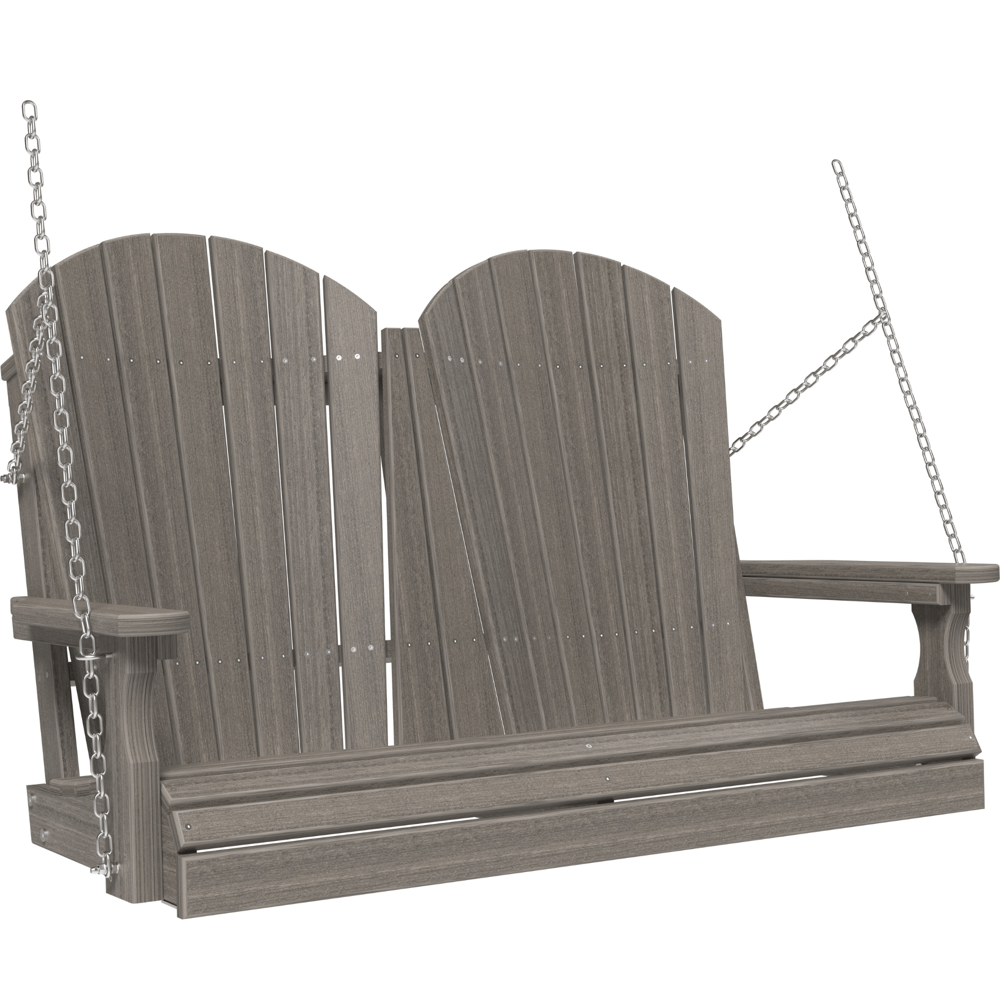 LuxCraft Adirondack 4-Foot Poly Composite Porch Swing