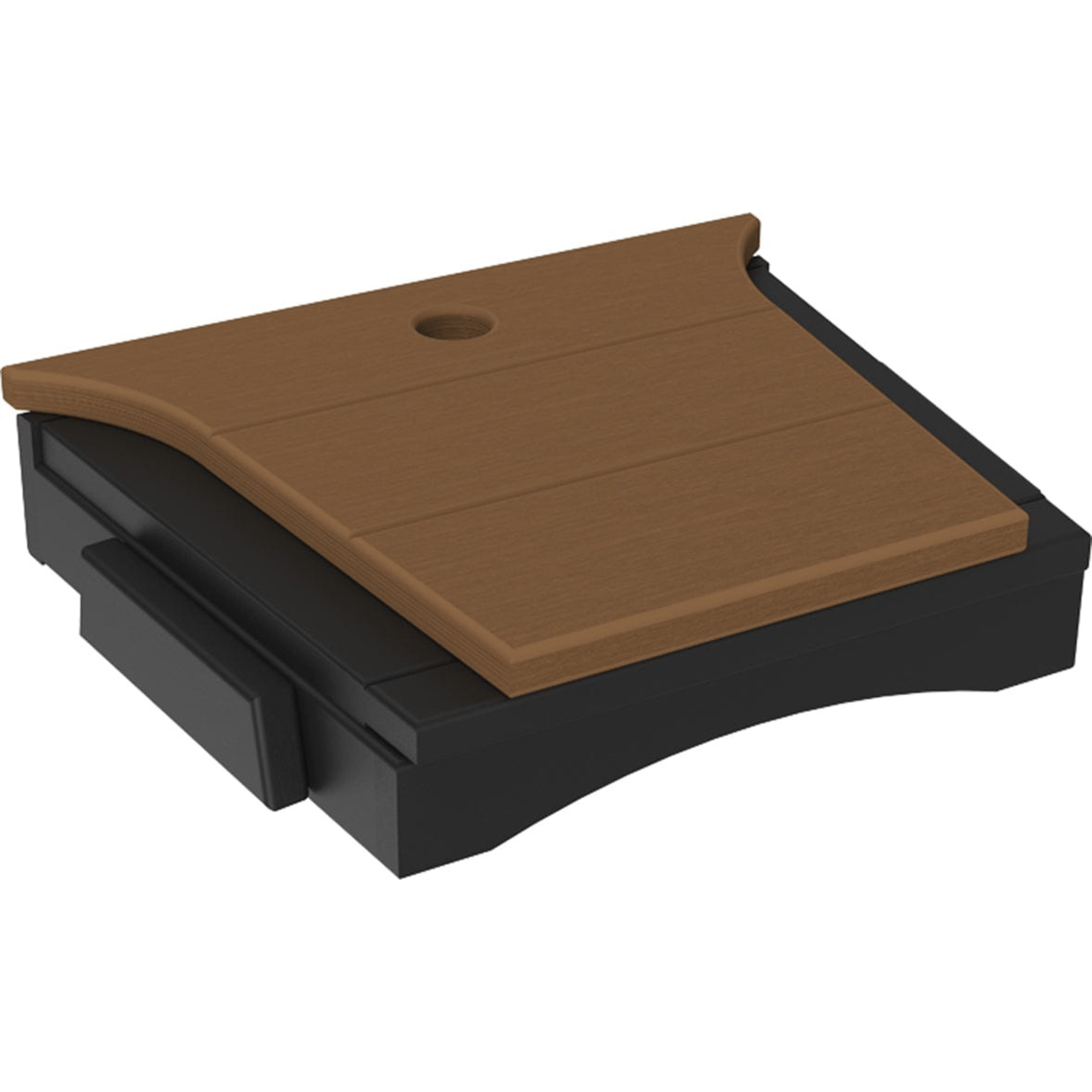 LuxCraft Poly Composite Balcony Tete-a-Tete Table