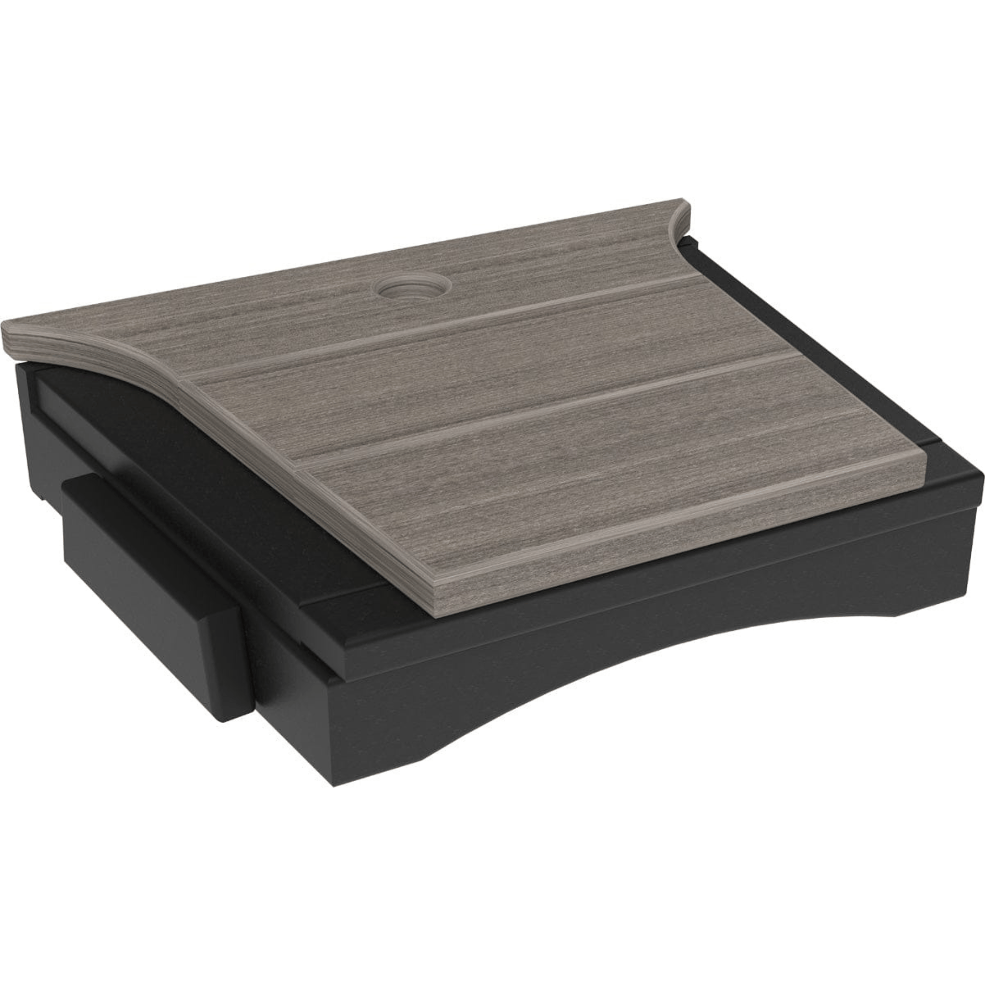 LuxCraft Poly Composite Balcony Tete-a-Tete Table