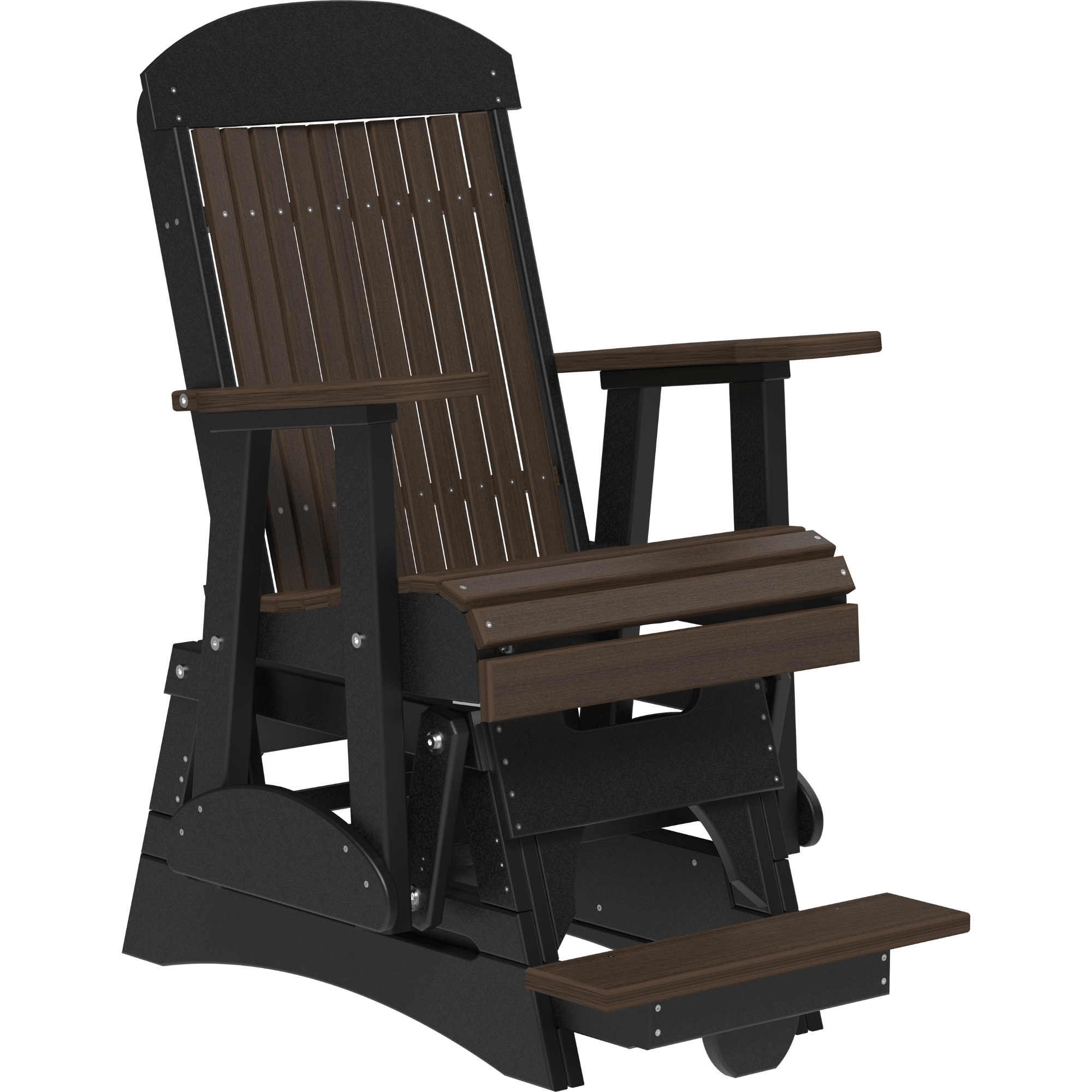 LuxCraft Classic Poly Composite Balcony Glider Chair