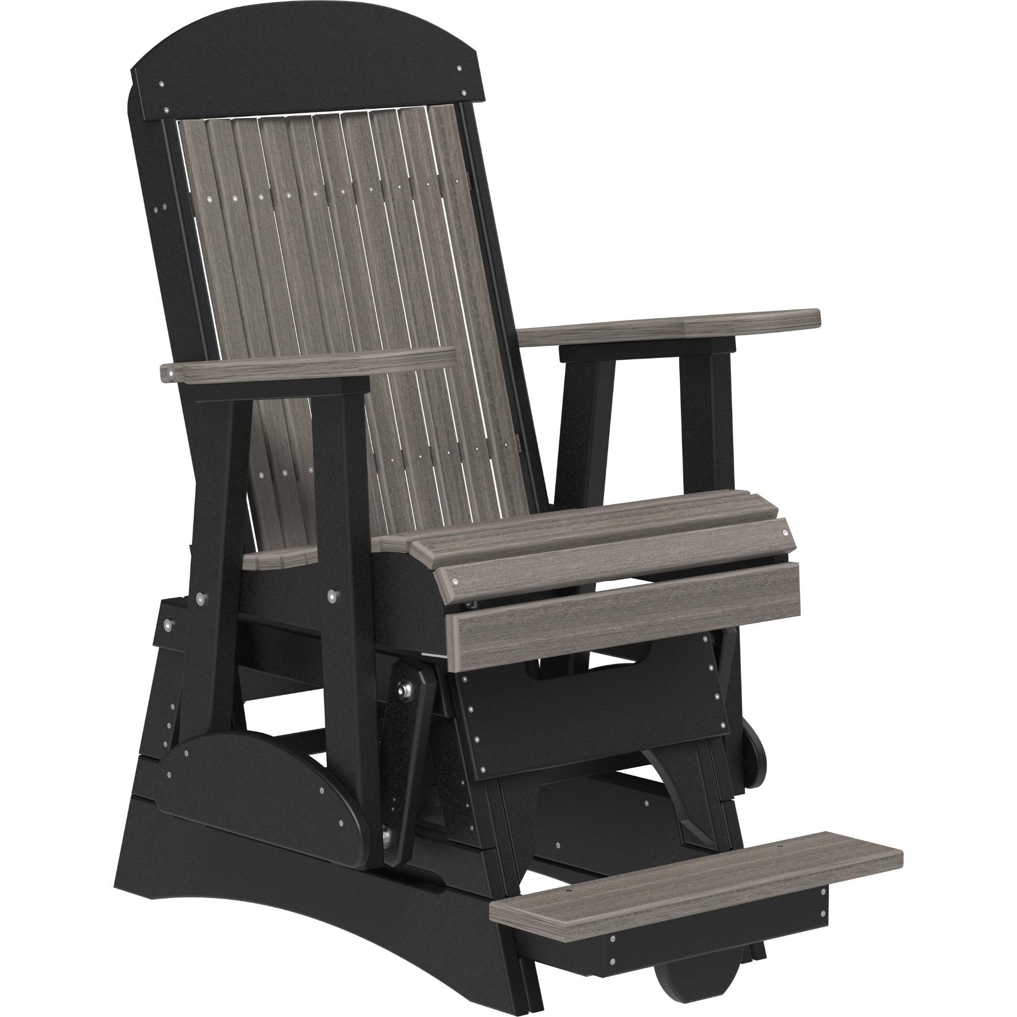 LuxCraft Classic Poly Composite Balcony Glider Chair