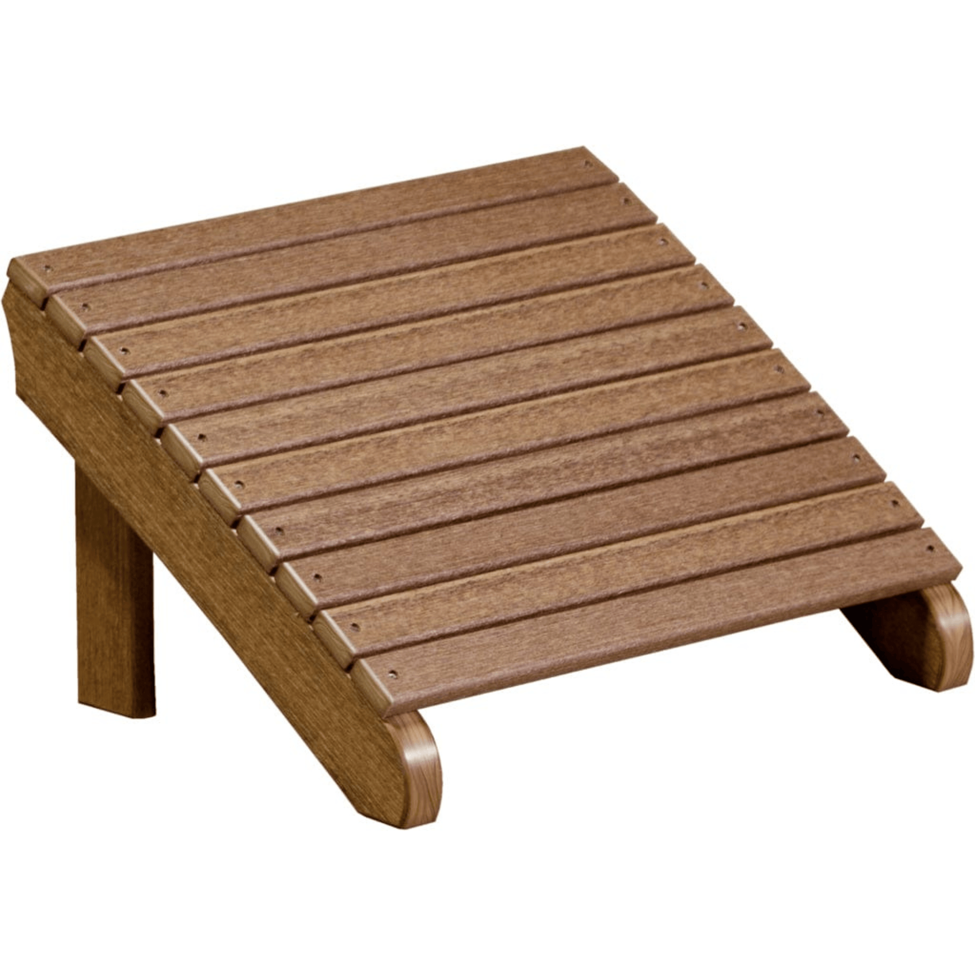 LuxCraft Poly Composite Deluxe Adirondack Footrest
