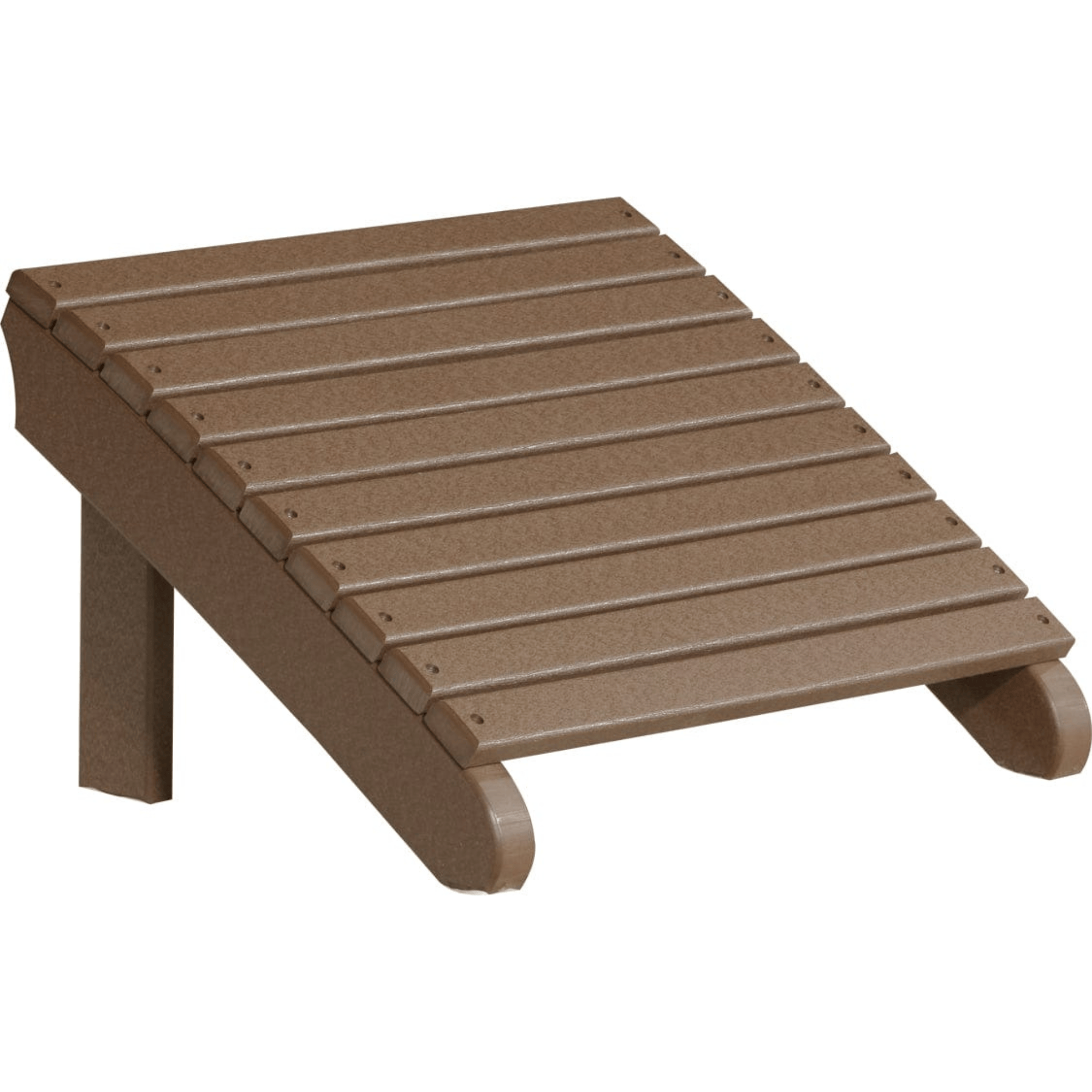 LuxCraft Poly Composite Deluxe Adirondack Footrest