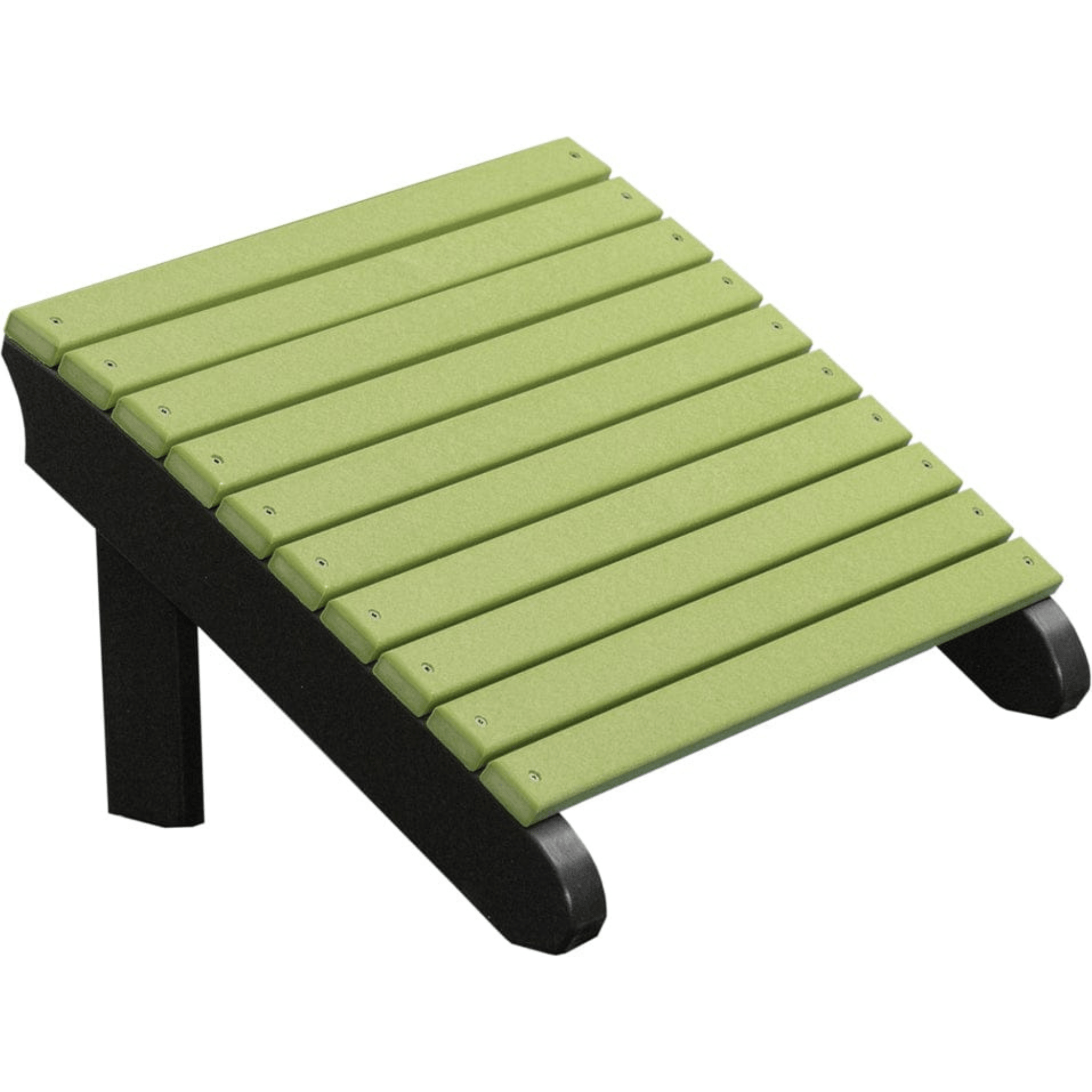 LuxCraft Poly Composite Deluxe Adirondack Footrest