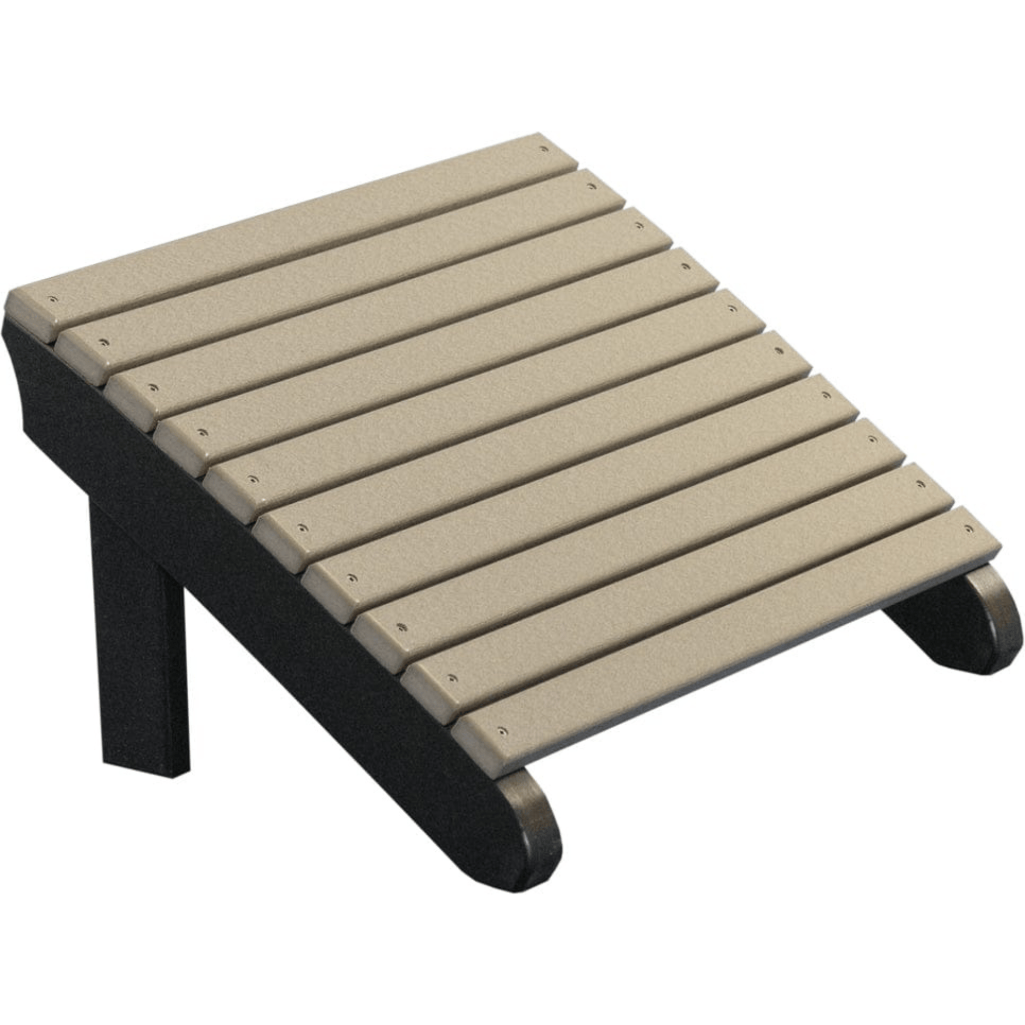 LuxCraft Poly Composite Deluxe Adirondack Footrest