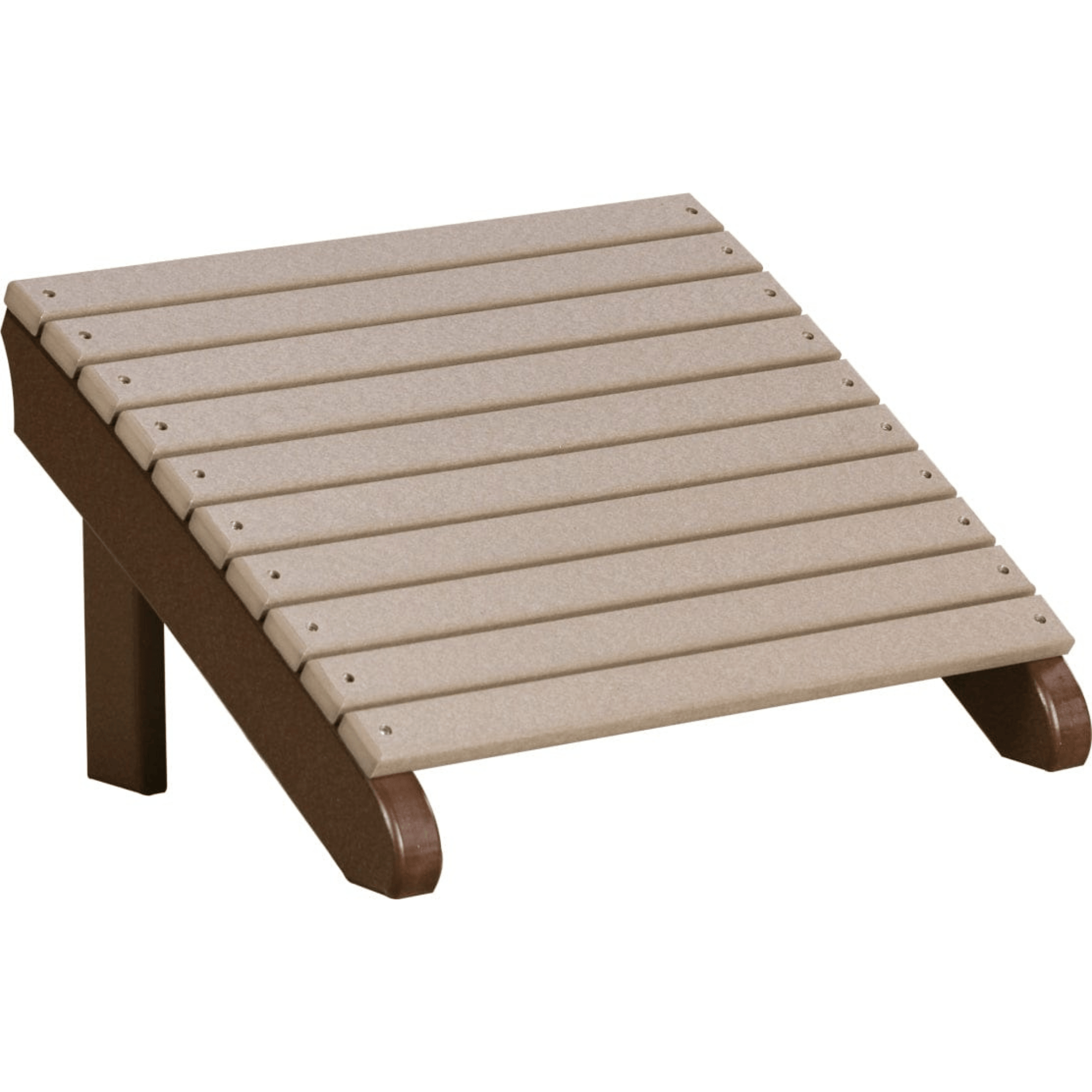 LuxCraft Poly Composite Deluxe Adirondack Footrest