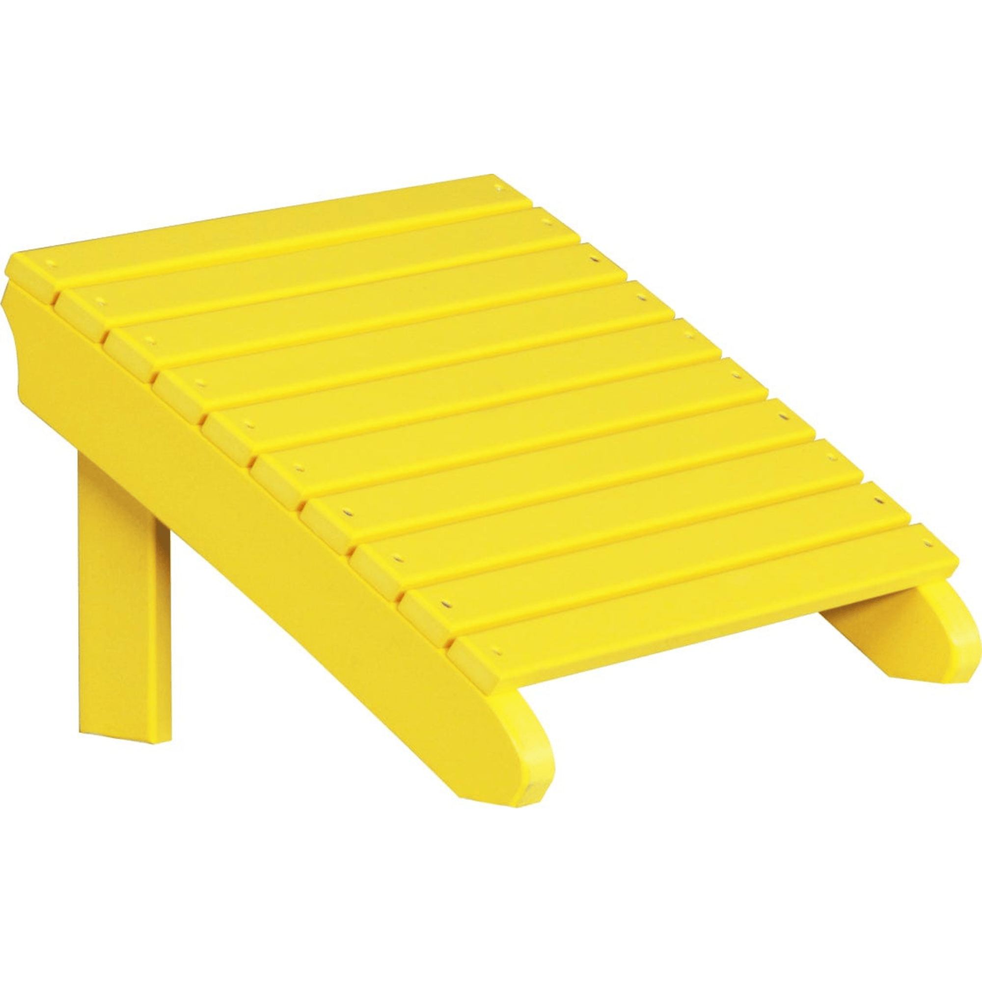 LuxCraft Poly Composite Deluxe Adirondack Footrest