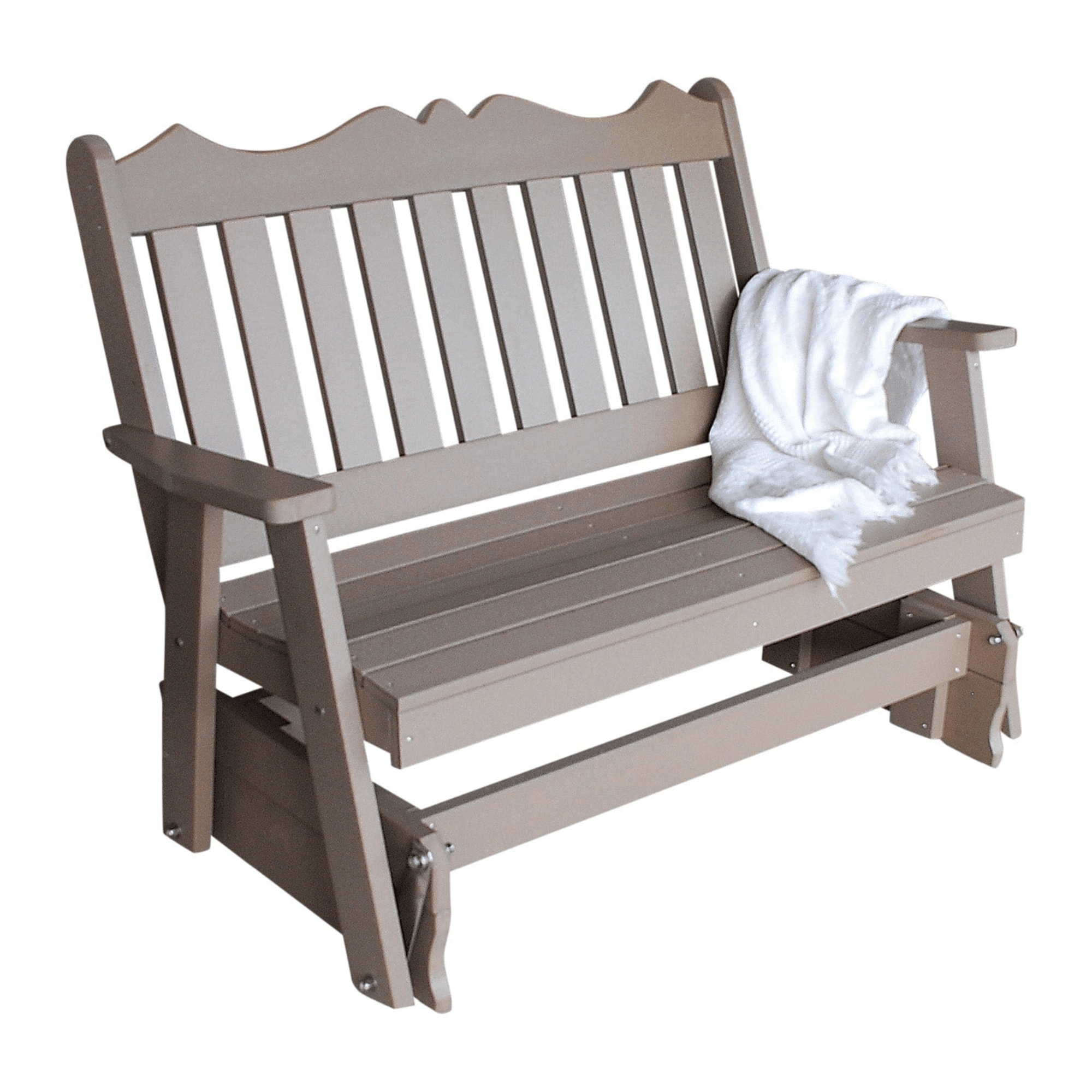 Keystone Amish Co. York Recycled Plastic Porch Glider
