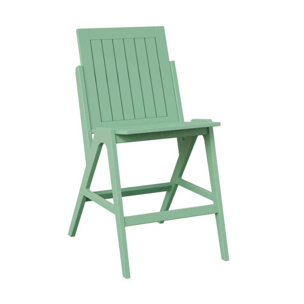 Berlin Gardens Kinsley Poly Lumber Outdoor Bar Side Chair