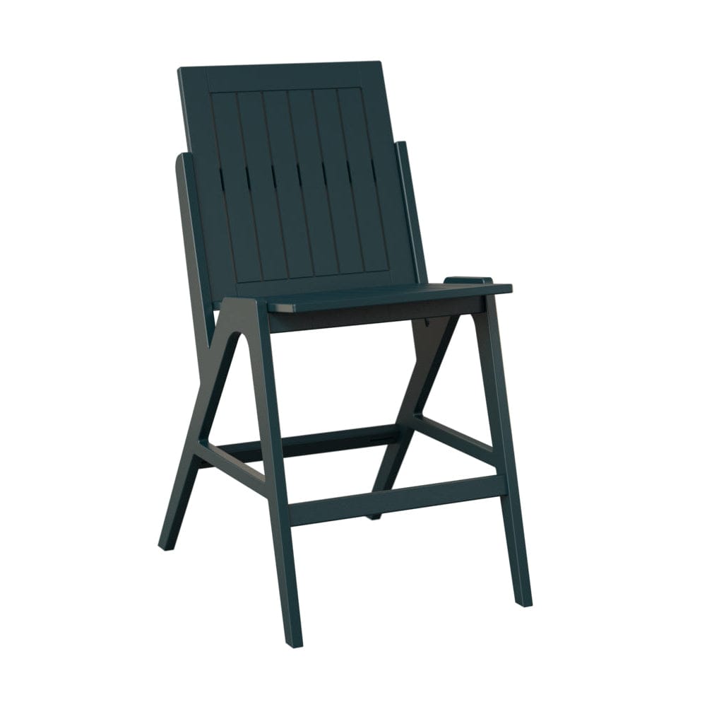 Berlin Gardens Kinsley Poly Lumber Outdoor Bar Side Chair
