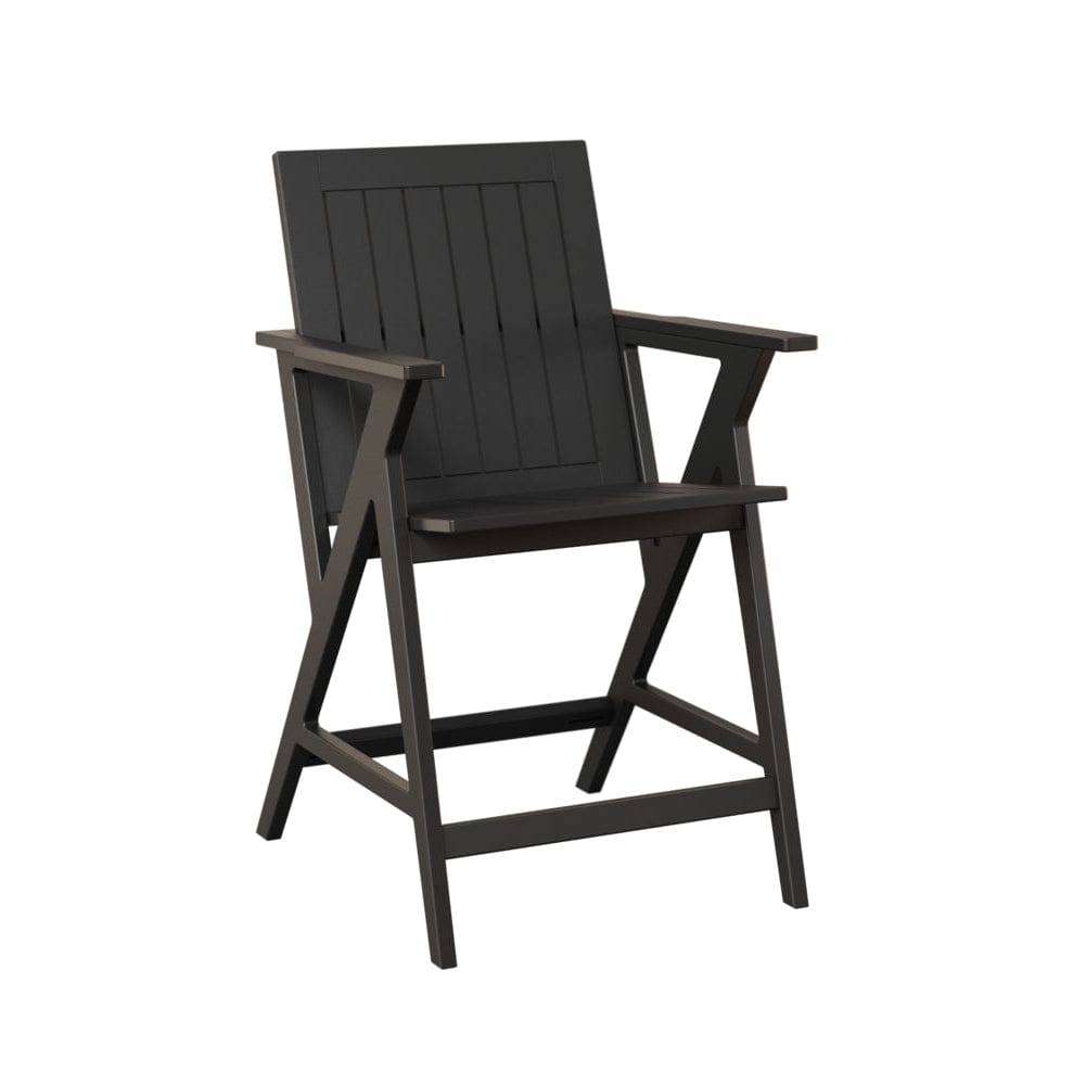 Berlin Gardens Kinsley Outdoor Poly Lumber Counter Arm Chair
