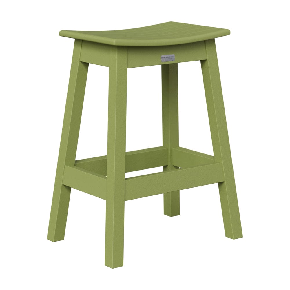 Berlin Gardens Saddle Poly Lumber Counter Stool