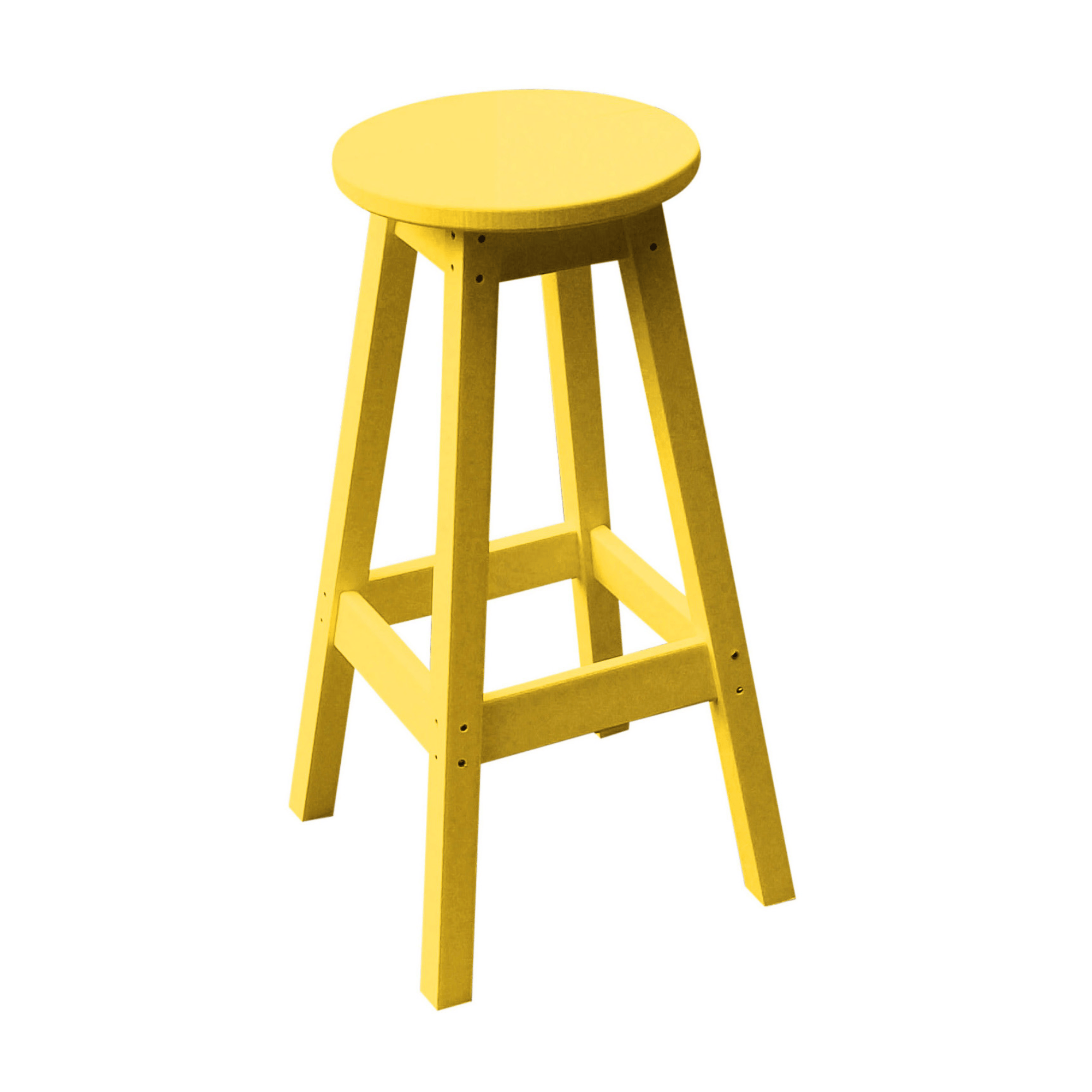 Keystone Amish Co. Poly Composite Round Bar Stool