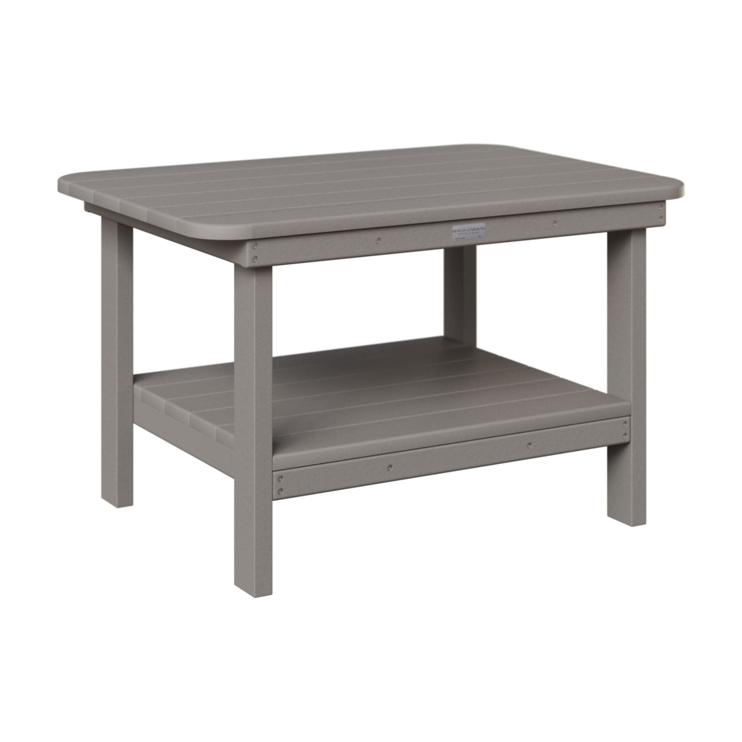 Berlin Gardens Poly Lumber Rectangle Coffee Table