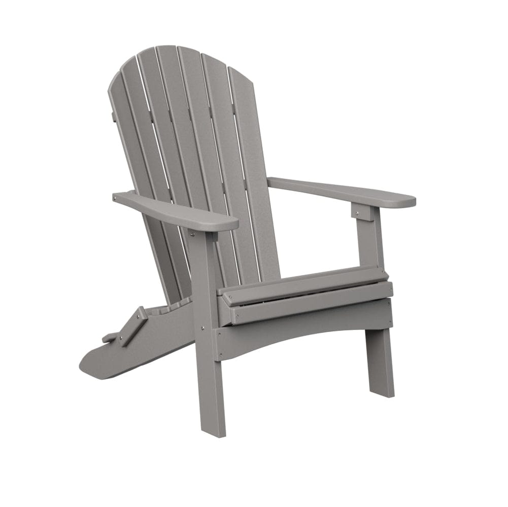 Berlin Gardens Comfo Back Poly Lumber Folding Adirondack Chair