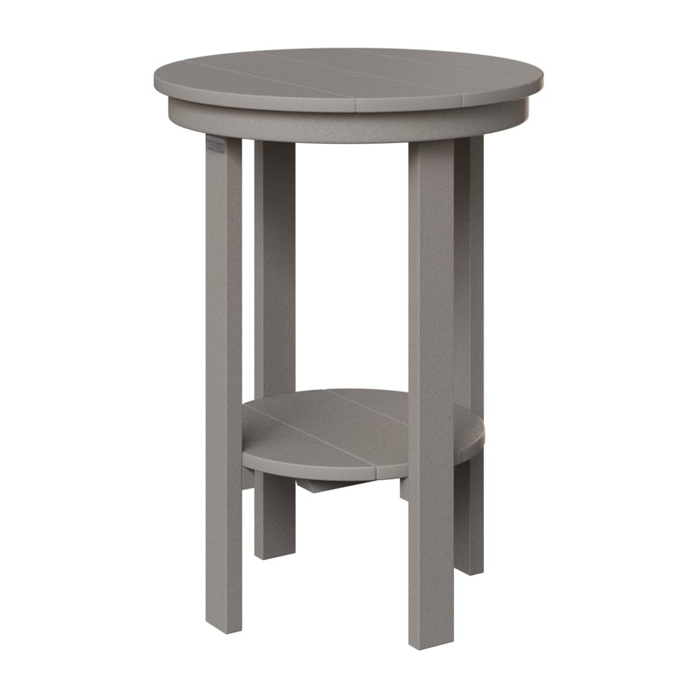Berlin Gardens Poly Lumber Round End Counter Table