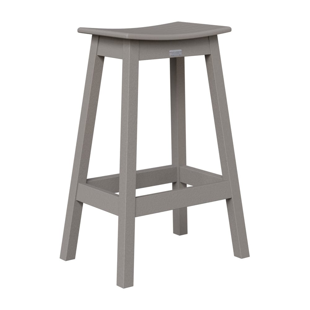 Berlin Gardens Saddle Poly Lumber Bar Stool