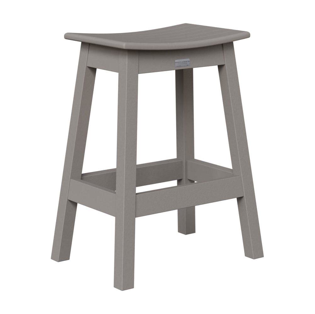 Berlin Gardens Saddle Poly Lumber Counter Stool