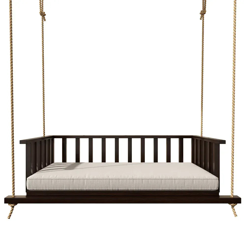 Live Casual The Madison Steel Daybed Swing With Cushions