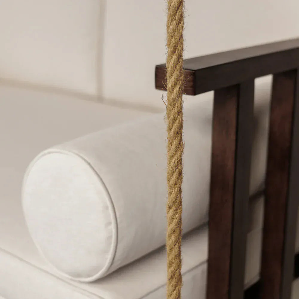 Live Casual The Madison Steel Daybed Swing With Cushions