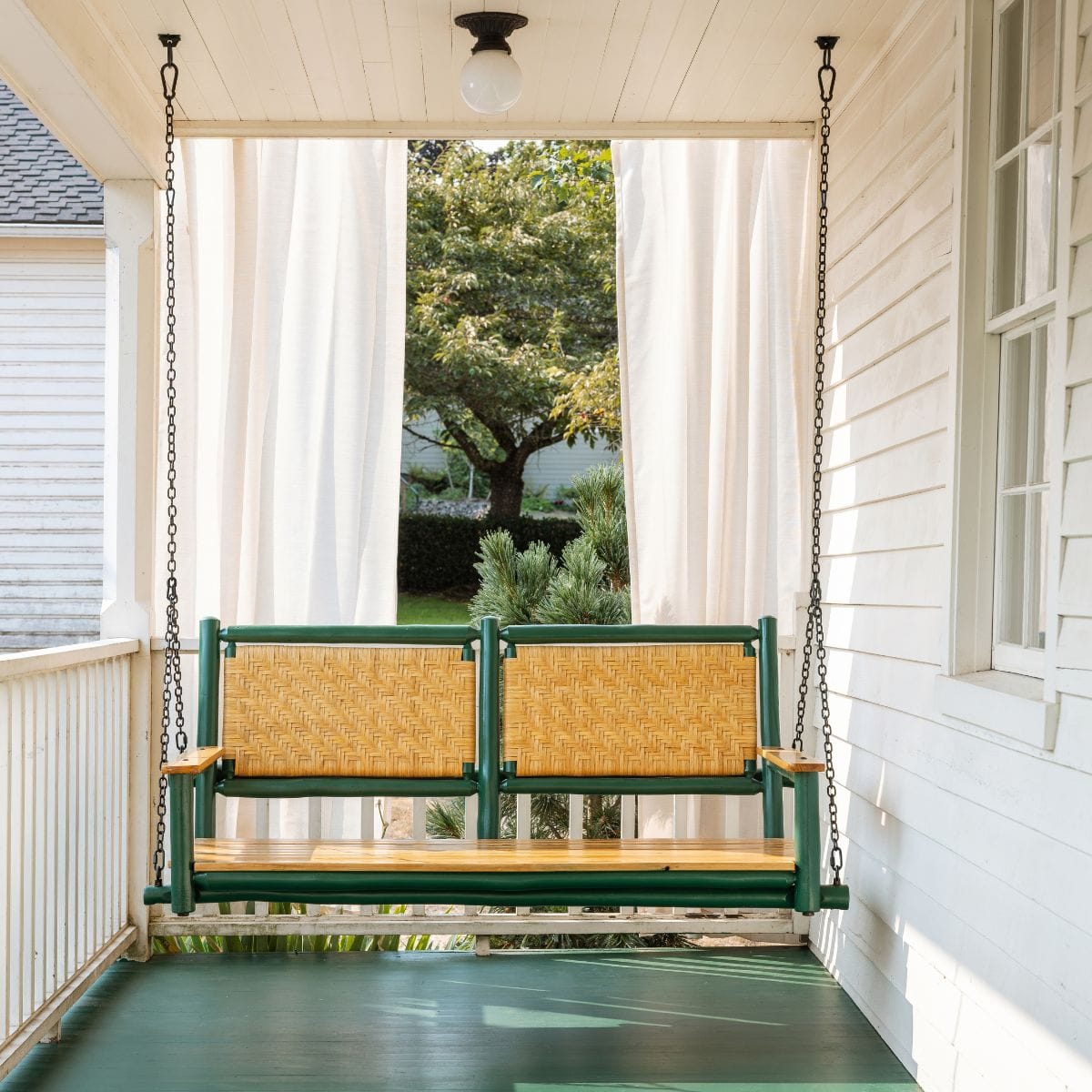 Old Hickory The Lodge Porch Swing