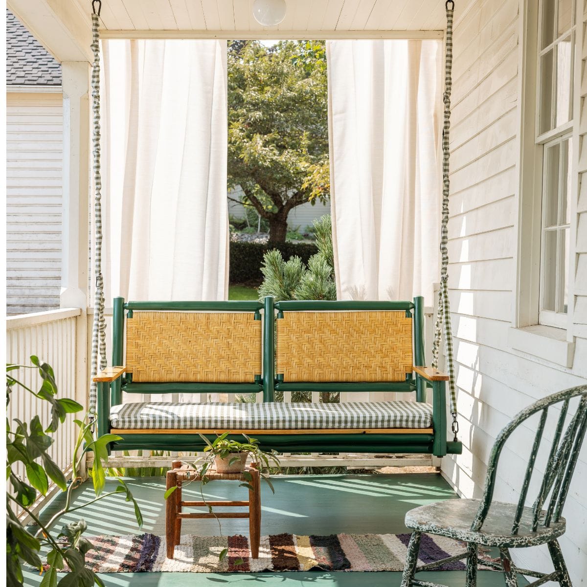 Old Hickory The Lodge Porch Swing
