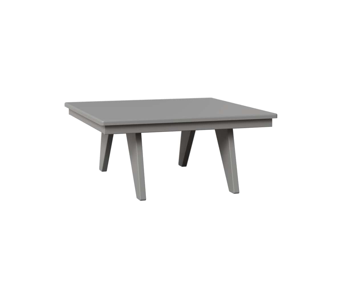 Berlin Gardens Square Outdoor Poly Lumber Accessory Table