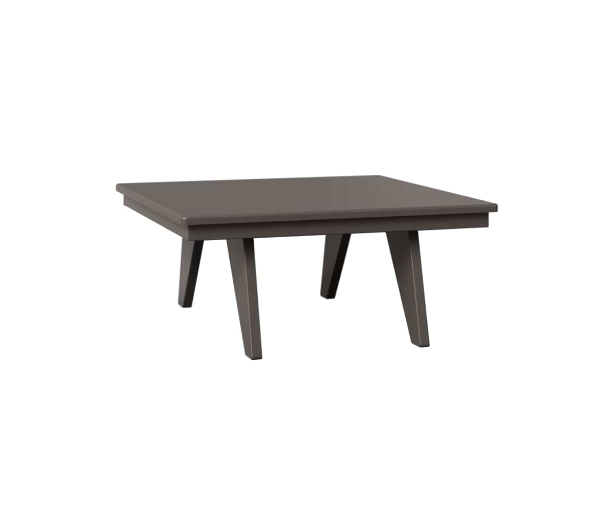 Berlin Gardens Square Outdoor Poly Lumber Accessory Table