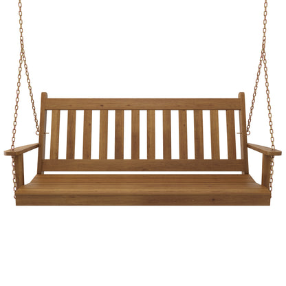 Keystone Amish Co. 5 Foot Franklin Red Cedar Porch Swing without Cupholders