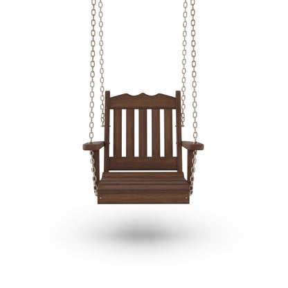 Keystone Amish Co. York Red Cedar Swing Chair