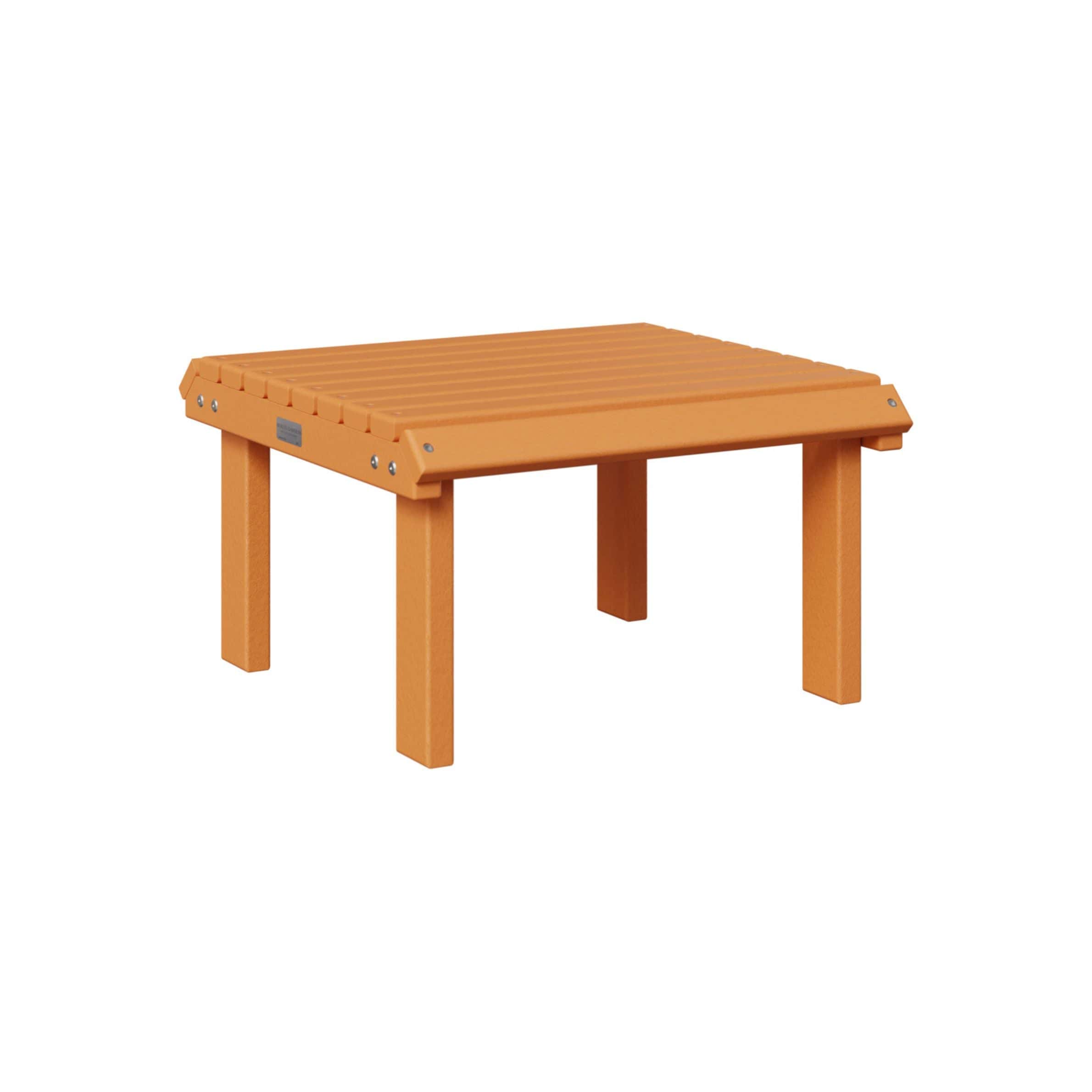 Berlin Gardens Poly Lumber Stationary Footstool