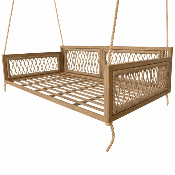 East Green Martin Aluminum Porch Swing Bed