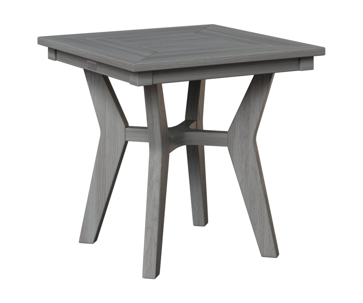 Berlin Gardens Mayhew Outdoor Poly Lumber Square End Table