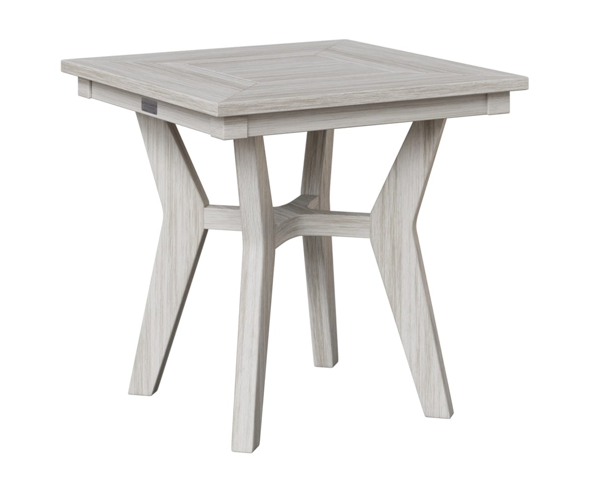 Berlin Gardens Mayhew Outdoor Poly Lumber Square End Table