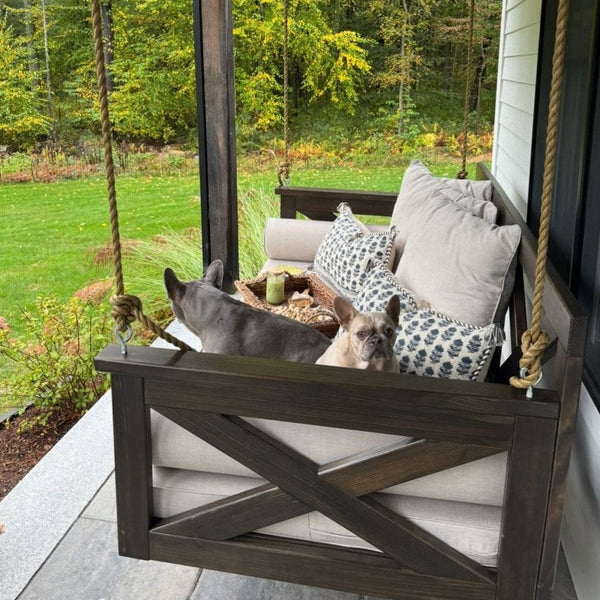 Amish Casual The Bradford Twin Swing Bed