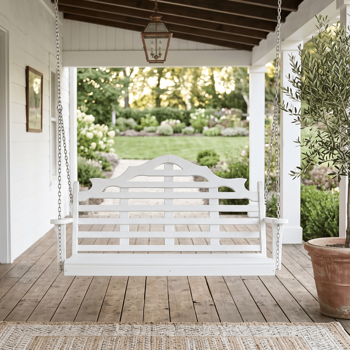 Keystone Amish Co. Milan Recycled Plastic Porch Swing