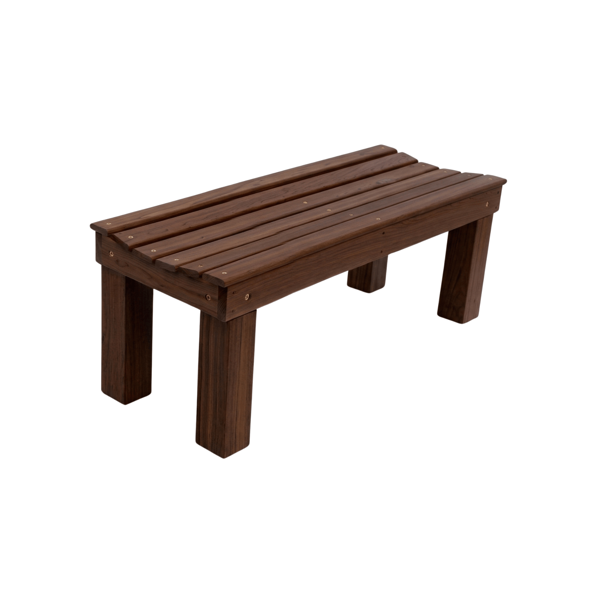 Keystone Amish Co. Red Cedar 4 Foot Courtyard Bench