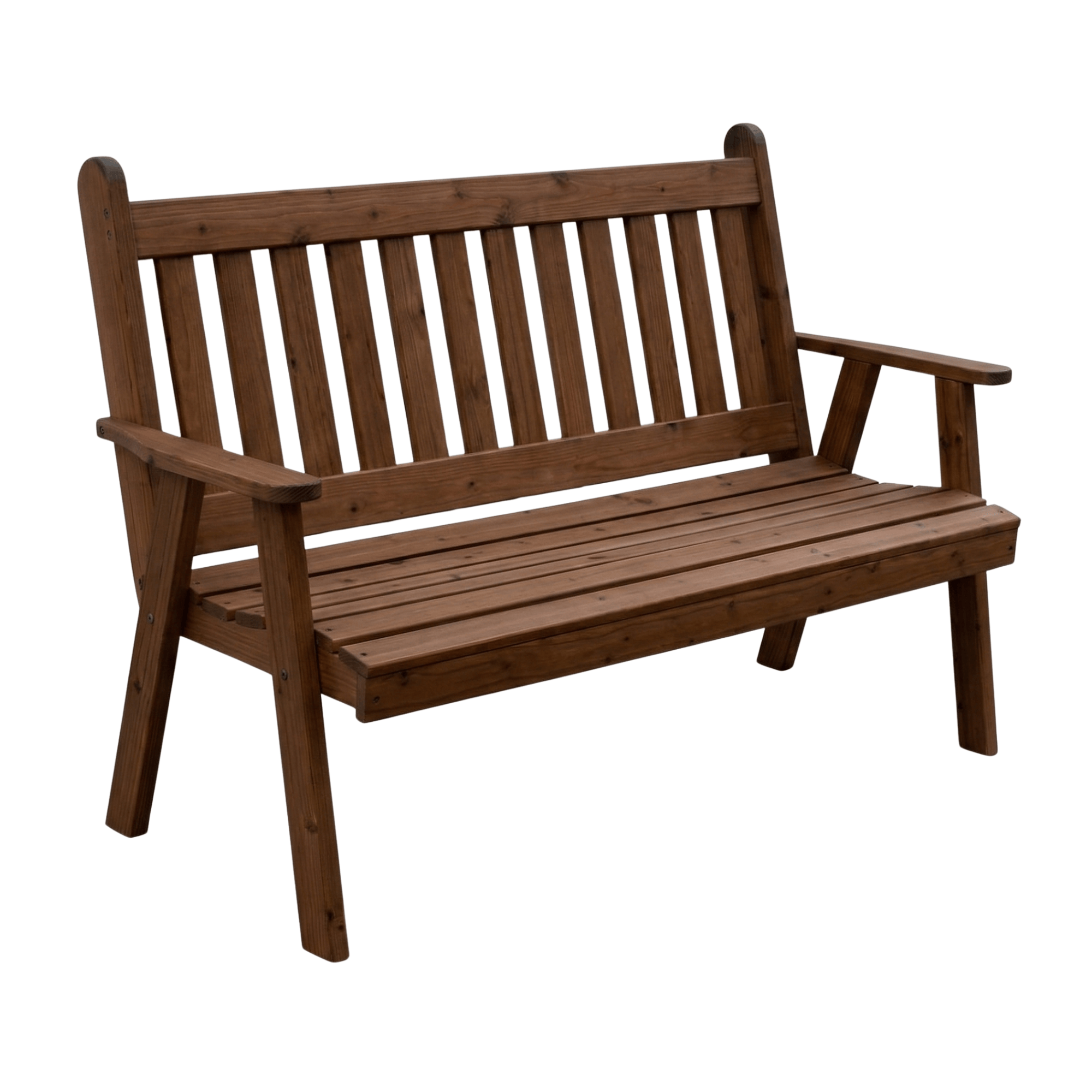 Keystone Amish Co. Red Cedar Franklin Garden Bench