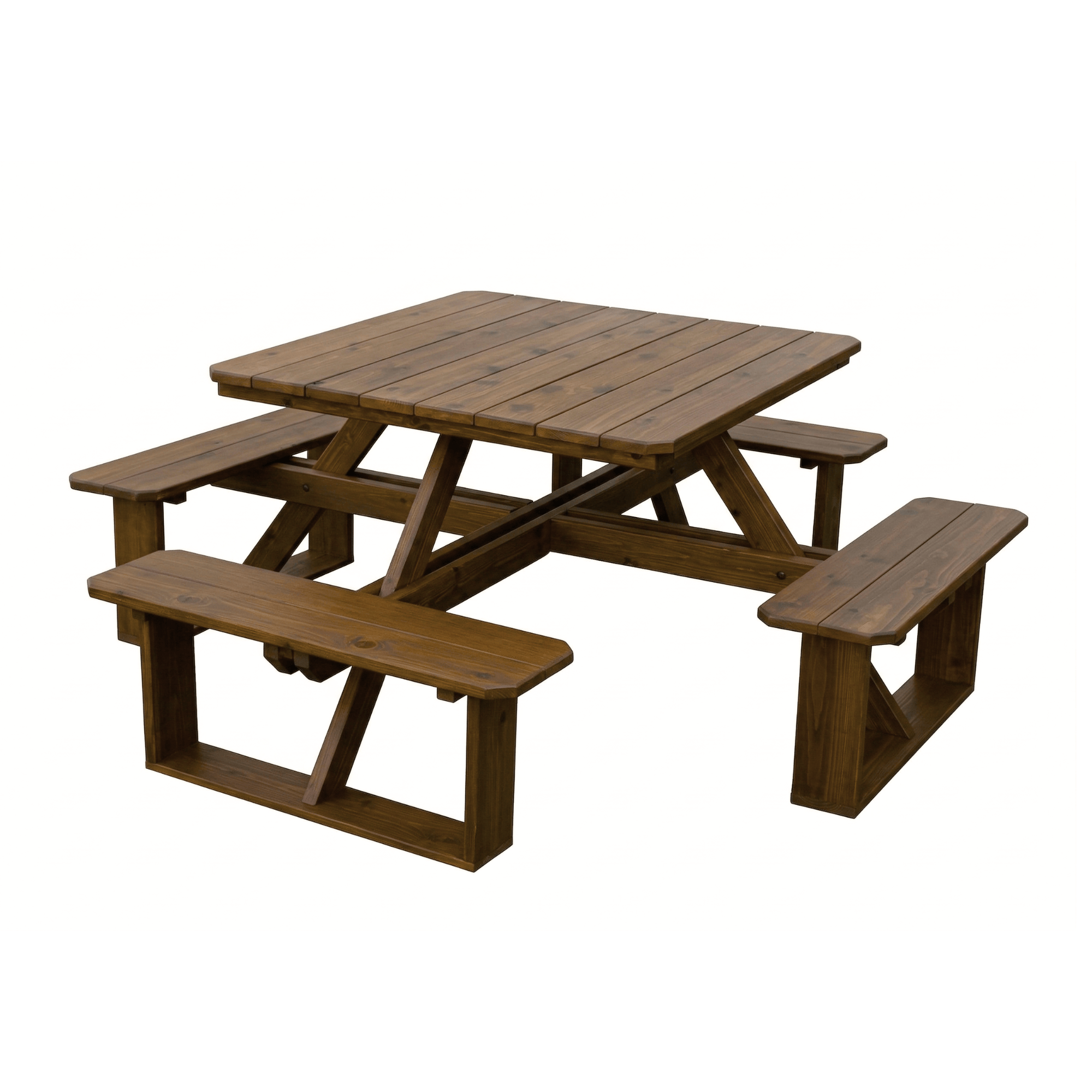 Keystone Amish Co. Red Cedar 44" Square Walk-In Outdoor Table