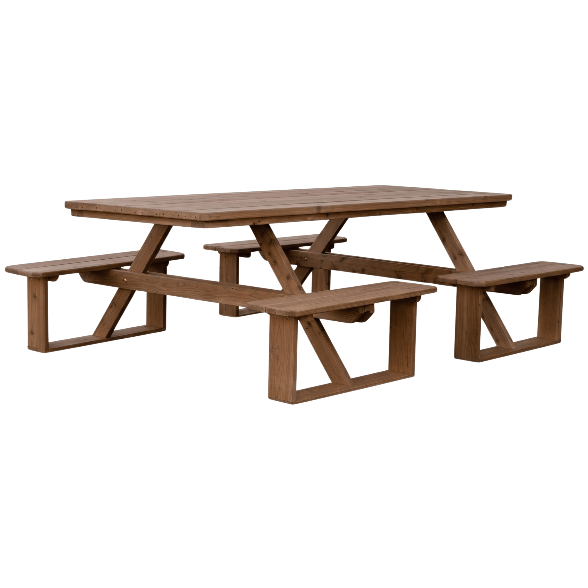 Keystone Amish Co. Red Cedar 8 Foot Walk-In Picnic Table